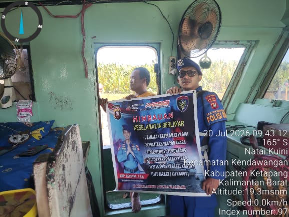 KP VI-10-15 MEMBERIKAN HIMBAUAN KESELAMATAN BERLAYAR