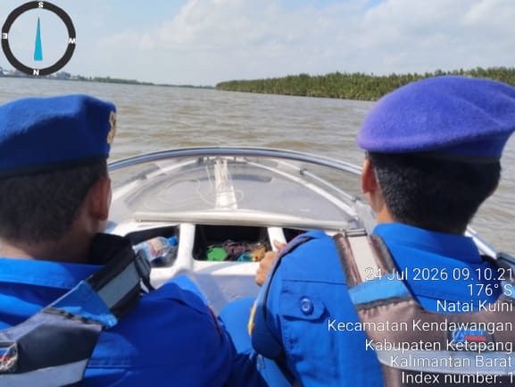 KP.VI-10-15 NATAI KUINI MELAKSANAKAN GIAT PATROLI RUTIN DISEKITAR ALUR PERAIRAN NATAI KUINI DAN SEKITARNYA