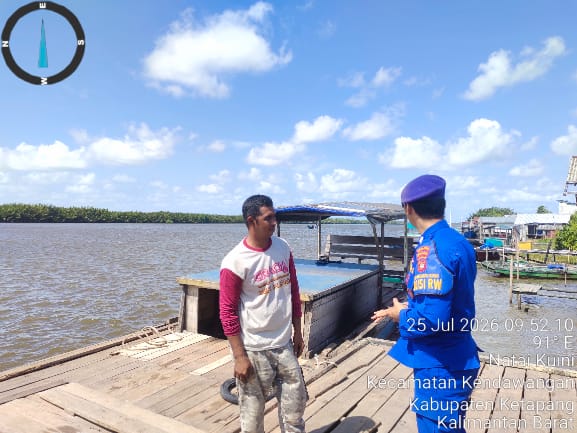 KP VI-10-15 MEMBERIKAN HIMBAUAN KESELAMATAN BERLAYAR