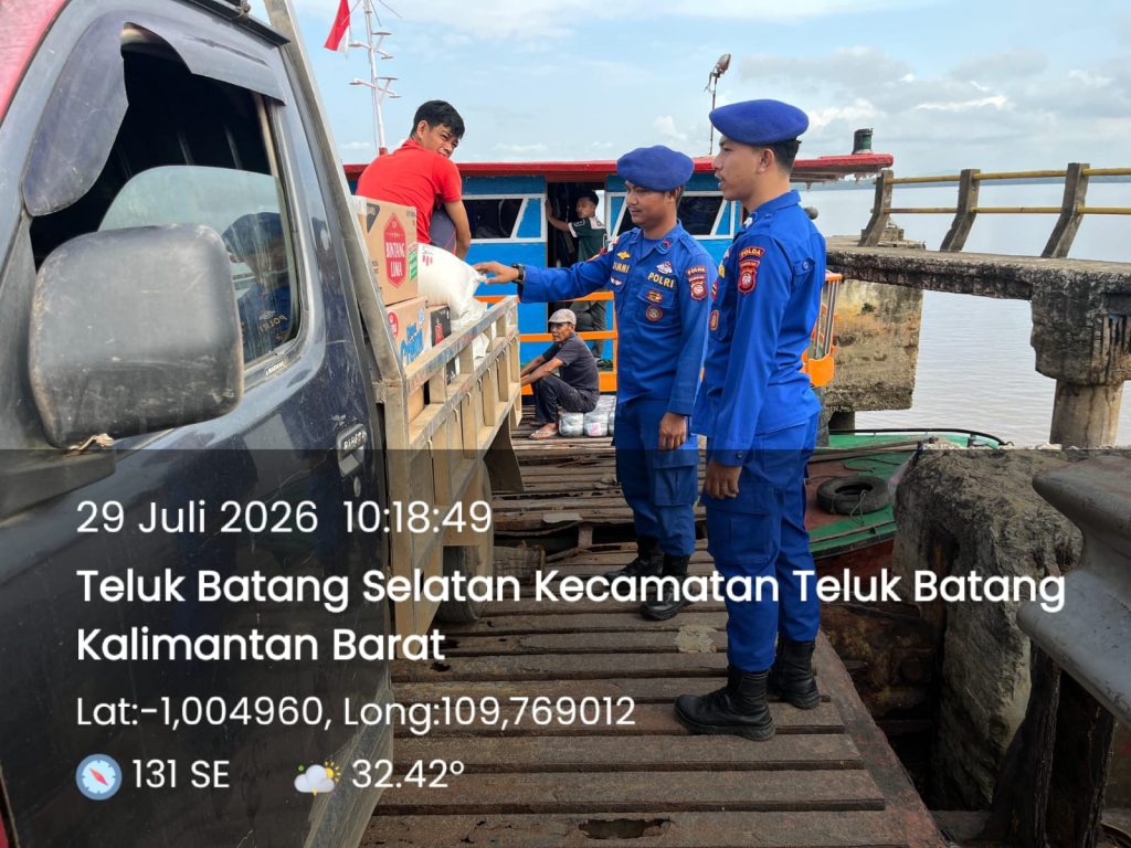 KP.VI-10-09 CEGAH BARANG ILEGAL YANG MASUK KE PERAIRAN TELUK BATANG