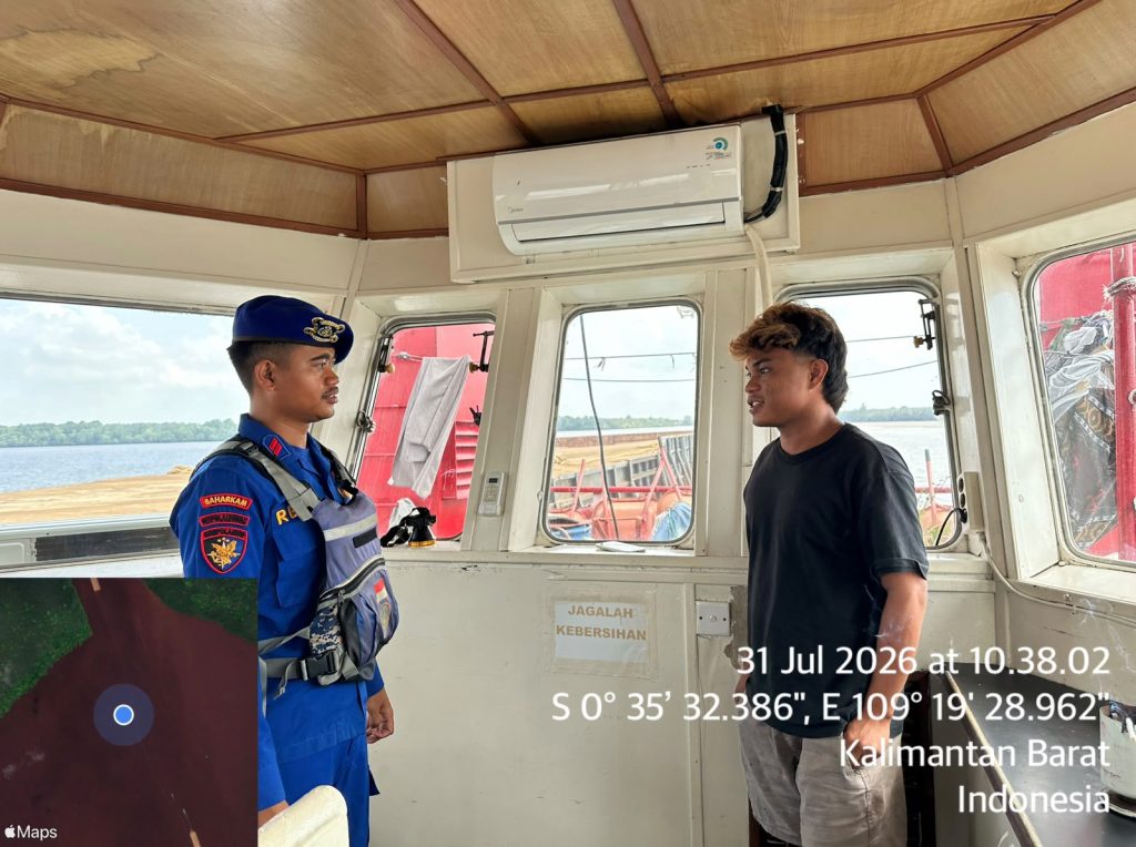 PERSONIL KP.BIDARA VI-2002 MUARA KUBU INGATKAN ABK KAPAL AGAR WASPADA TERHADAP CUACA