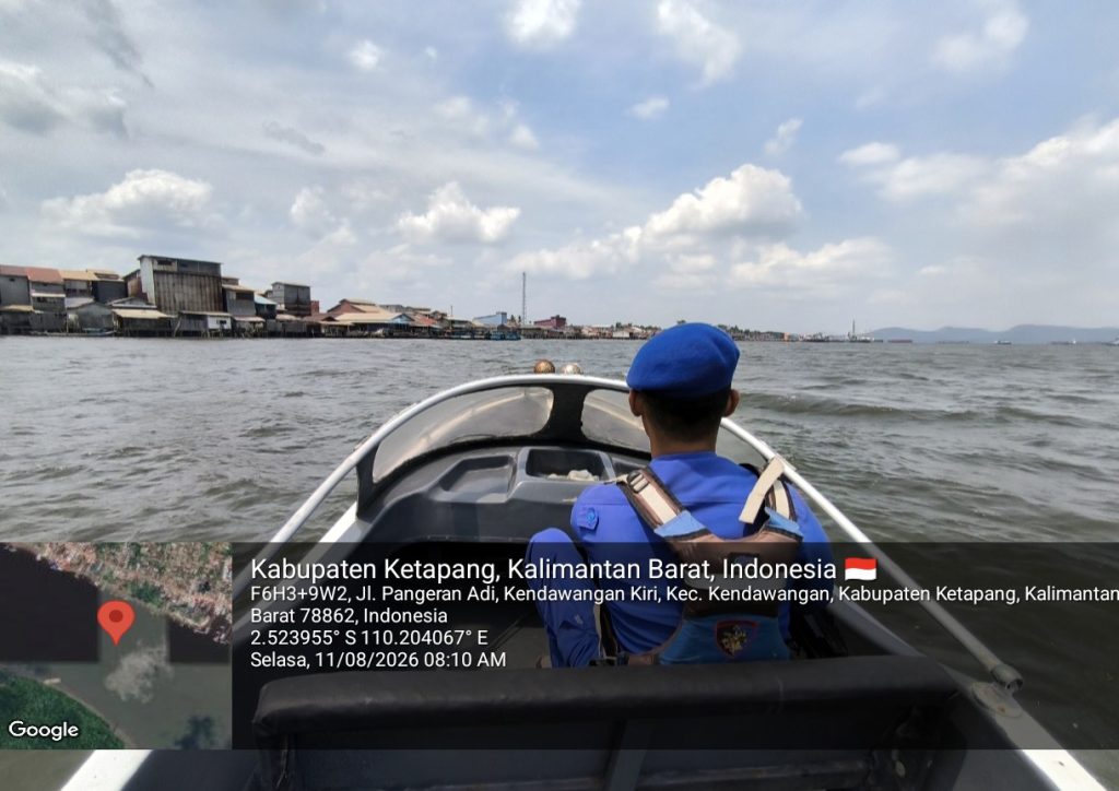 JAGA PERAIRAN PESISIR TETAP KONDUSIF ANGGOTA KP.VI-10-16 LAKSANAKAN PATROLI DI PERAIRAN KENDAWANGAN