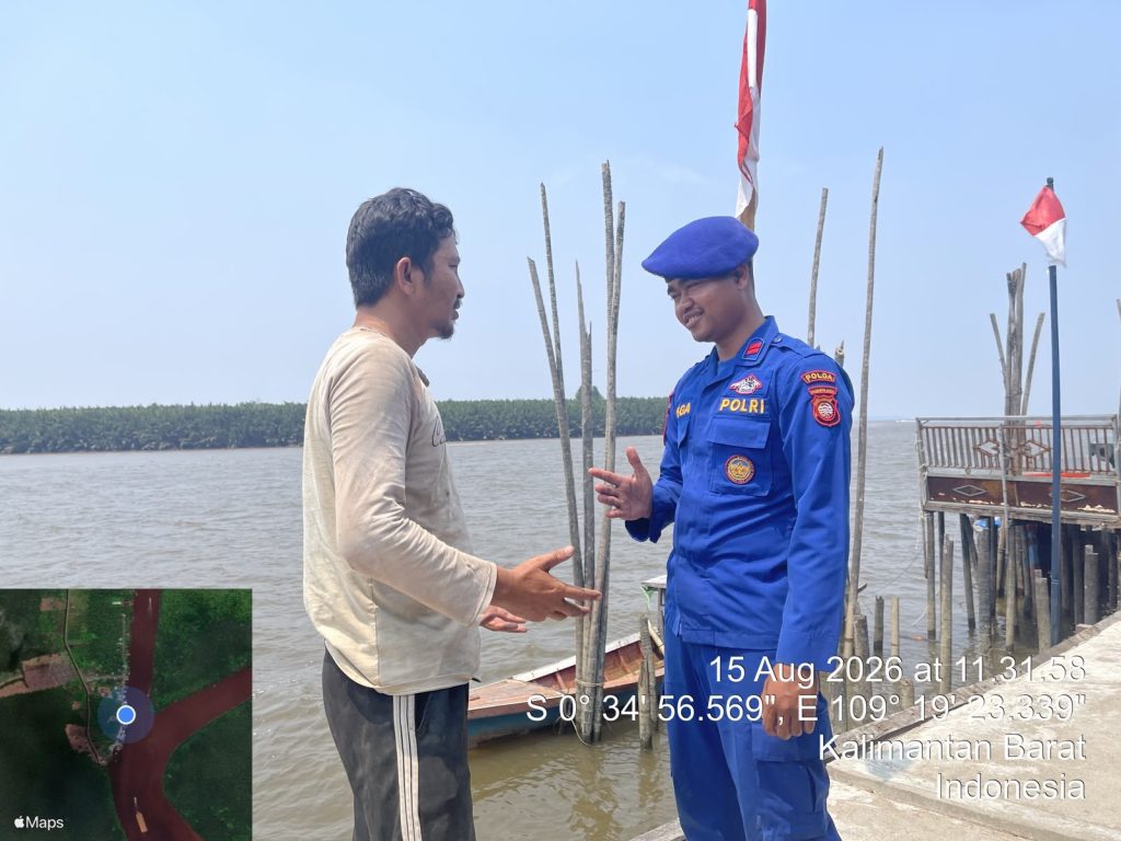 INGATKAN WARGA PESISIR UNTUK TIDAK MEMBUANG SAMPAH KE SUNGAI