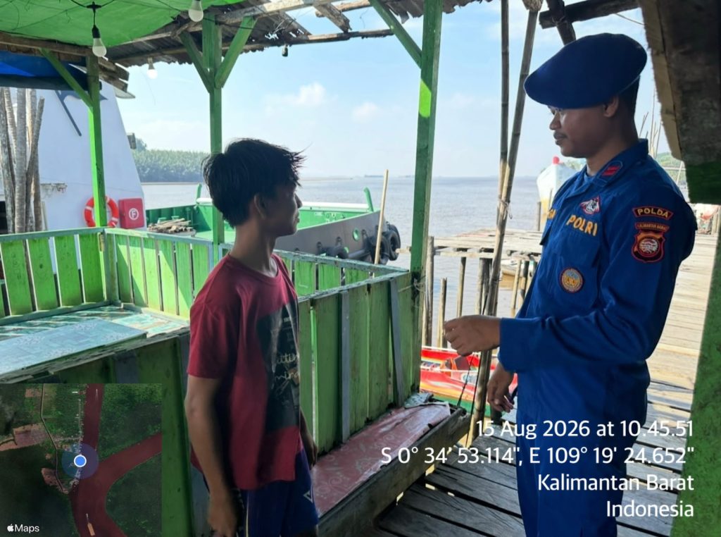 JANGAN BERMAIN DISUNGAI !!! KP. BIDARA VI-2002 MUARA KUBU INGATKAN ANAK- ANAK PESISIR MUARA KUBU