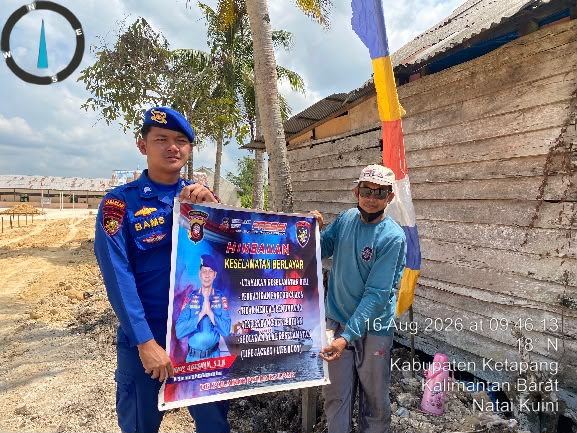 KP VI-10-15 MEMBERIKAN HIMBAUAN KESELAMATAN BERLAYAR