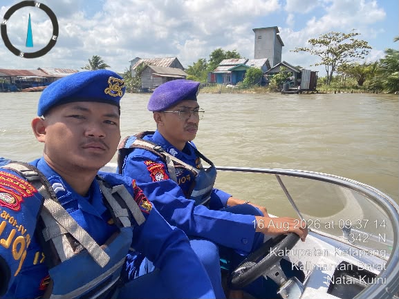 KP.VI-10-15 NATAI KUINI MELAKSANAKAN GIAT PATROLI RUTIN DISEKITAR ALUR PERAIRAN NATAI KUINI DAN SEKITARNYA