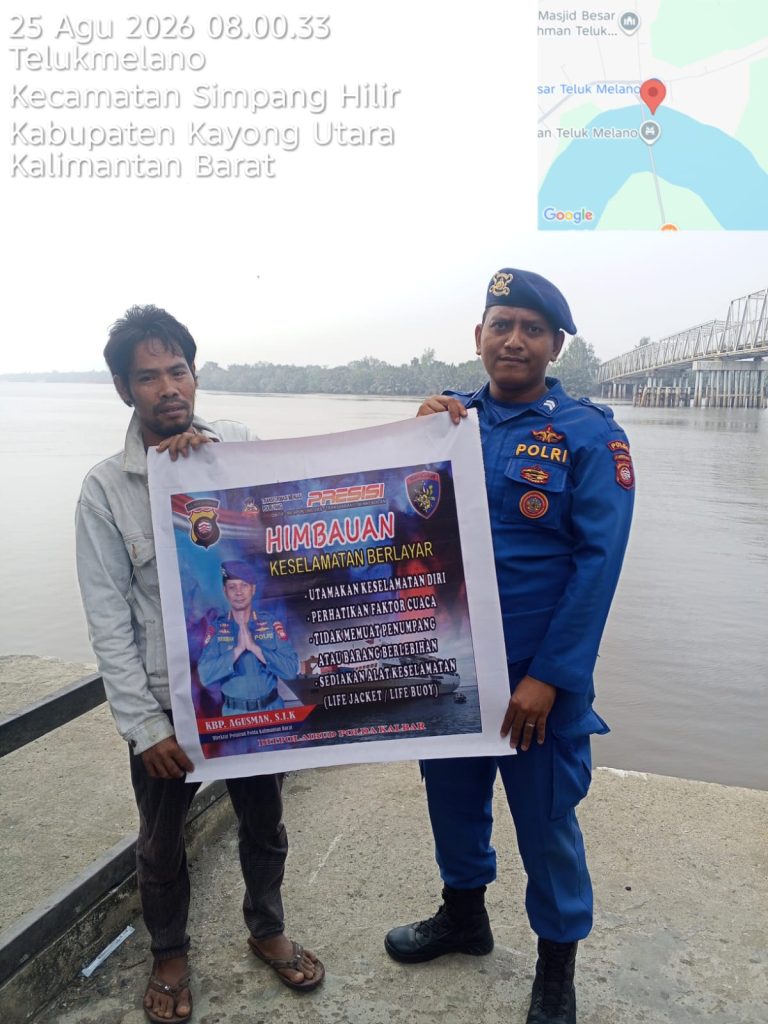 BERIKAN HIMBAHUAN KEPADA DRIVER/MOTORIS DAN PENUMPANG SPEED BOAT DIPELABUHAN TELUK MELANO