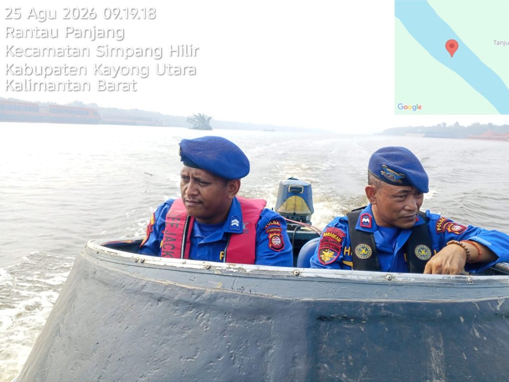 LAKSANAKAN PATROLI DI PERAIRAN TELUK MELANO UNTUK MENJAGA KEAMANAN PERAIRAN SEKITAR DAN SAMBANGI NELAYAN