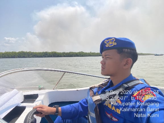 KP.VI-10-15 NATAI KUINI MELAKSANAKAN GIAT PATROLI RUTIN DISEKITAR ALUR PERAIRAN NATAI KUINI DAN SEKITARNYA