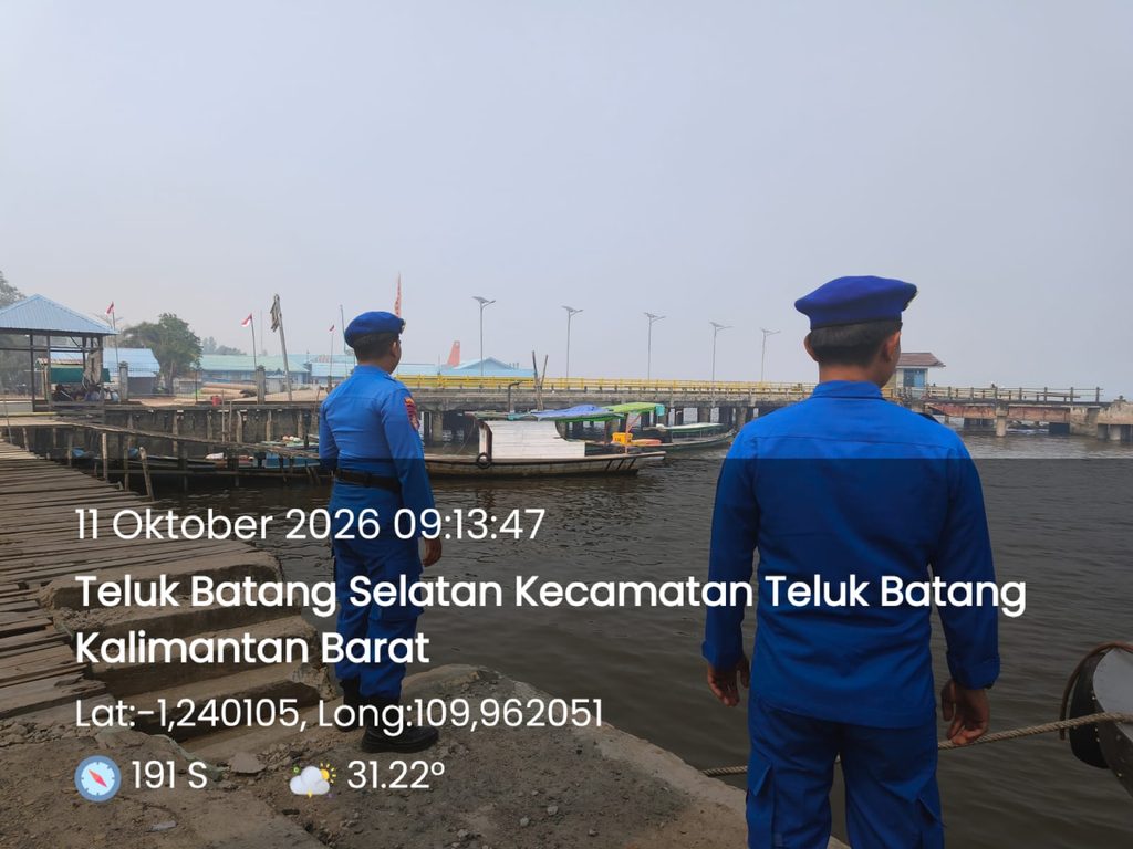 KP.VI-10-09 PANTAU KEGIATAN MOTOR KLOTOK DI PELABUHAN PERAIRAN TELUK BATANG