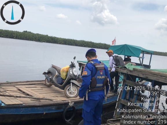 KP.VI-10-15 WILAYAH NATAI KUINI MELAKSANAKAN PAMWAS DI DERMAGA PENYEBRANGAN NATAI KUINI