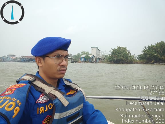 KP.VI-10-15 NATAI KUINI MELAKSANAKAN GIAT PATROLI RUTIN DISEKITAR ALUR PERAIRAN NATAI KUINI DAN SEKITARNYA